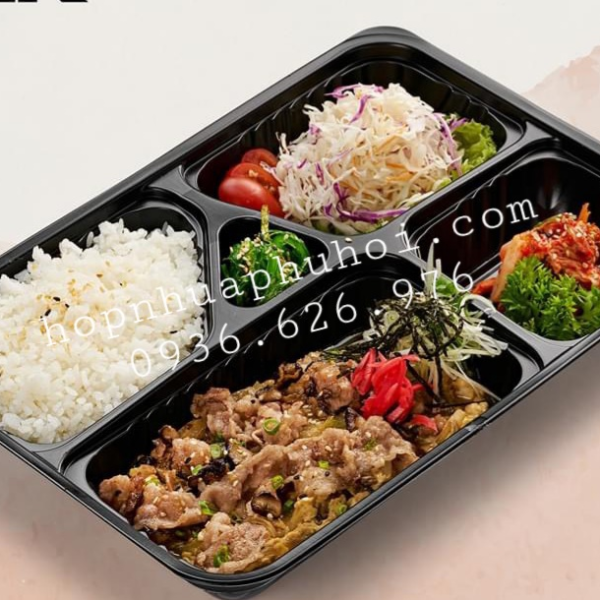 HỘP NHỰA ĐỰNG CƠM 5 NGĂN 